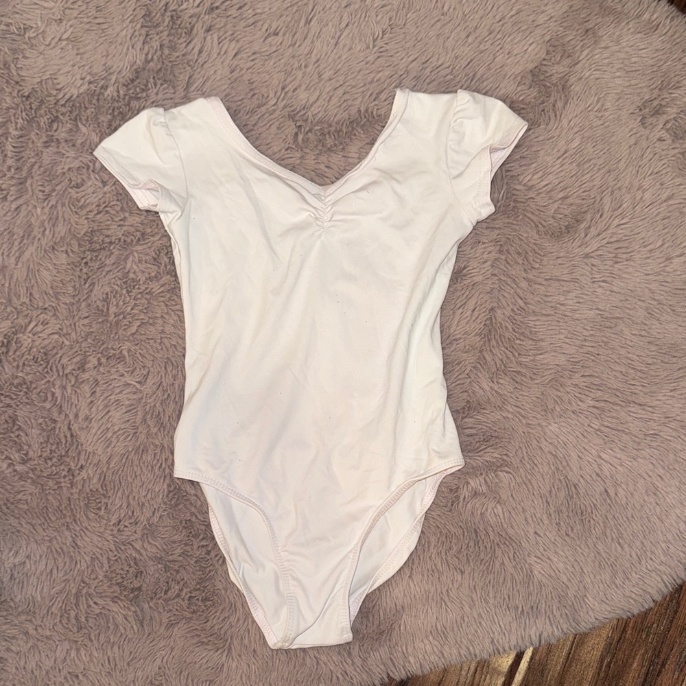 Danskin Kids Light Pink Dance Leotard Bodysuit